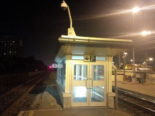 Platform Exit, Oakville Station, 10:30 p.m.